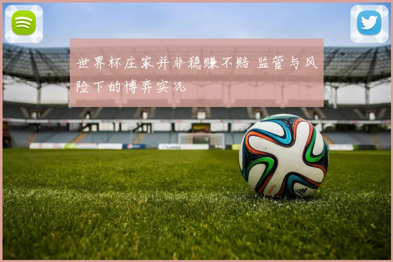 世界杯庄家并非稳赚不赔 监管与风险下的博弈实况